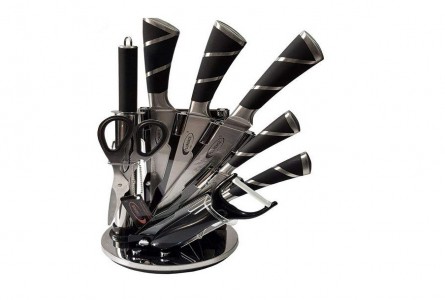 سرویس چاقو آشپزخانه 9 پارچه فلورنس