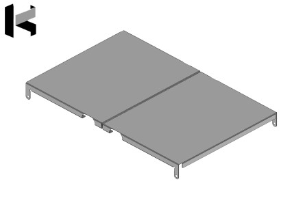 درب تاشو آتش مهر 55 سانت
