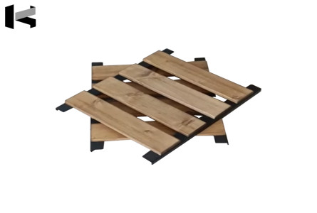 طبقه چوبی 45 سانت آتش مهر